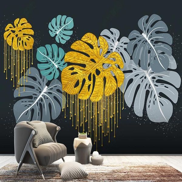 wallpapers 3d modern wallpaper metal banana leaves tropical plant custom art po mural bedroom wall papers designs waterproof home decor
wallpapers 3d modern wallpaper metal banana leaves tropical plant custom art po mural bedroom wall papers designs waterproof home decor