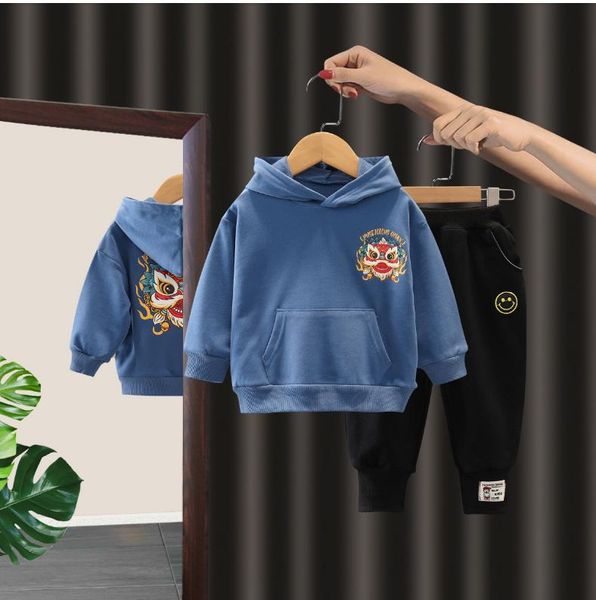 clothing sets spring autumn children kids two piece set boys cartoon hooded shirts +pants casual outfits toddler infant baby clothes, White
clothing sets spring autumn children kids two piece set boys cartoon hooded shirts +pants casual outfits toddler infant baby clothes, White