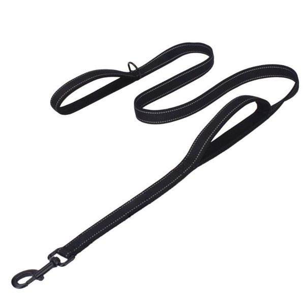 dog collars & leashes fml pet leash for dogs reflective 2 handles with thick big traction rope two layers nylon safety control
dog collars & leashes fml pet leash for dogs reflective 2 handles with thick big traction rope two layers nylon safety control