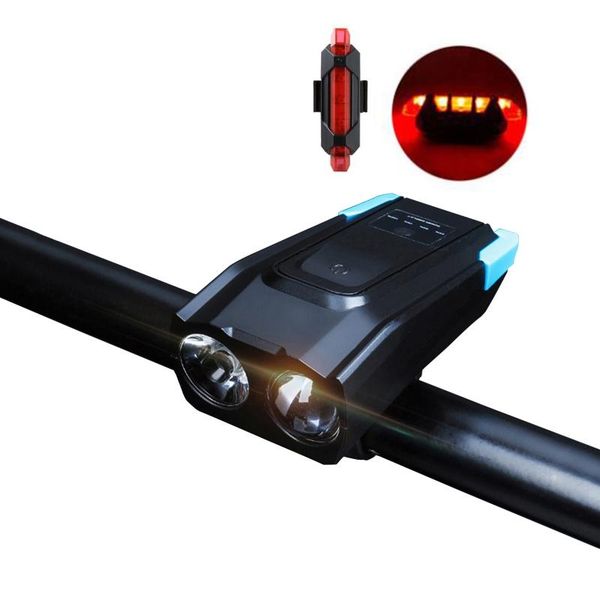 usb rechargeable 800lumen led bicycle headlight cycling bike headlight with horn 54de
usb rechargeable 800lumen led bicycle headlight cycling bike headlight with horn 54de