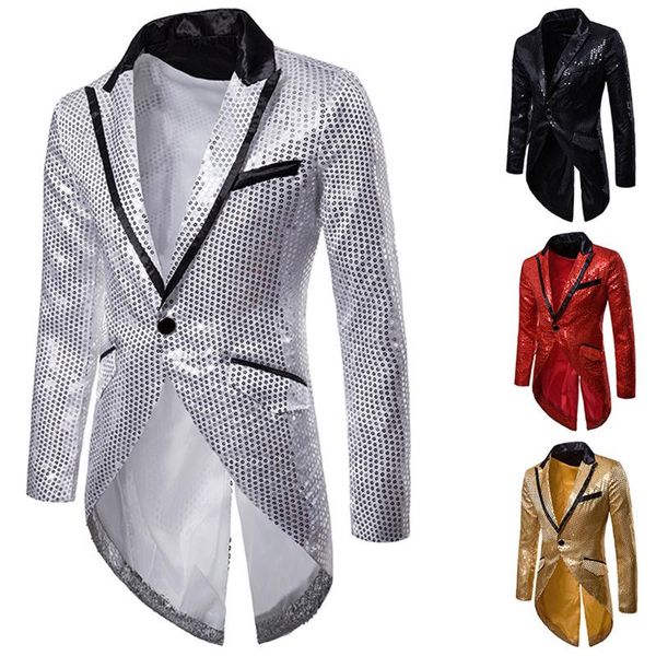 men's jackets fashion men's sequin embellished design prom tuxedo party lapel single button suit long sleeve coat outwear chaqueta, Black;brown
men's jackets fashion men's sequin embellished design prom tuxedo party lapel single button suit long sleeve coat outwear chaqueta, Black;brown