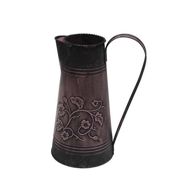 vases american style retro vase gardening wrought iron old metal dried flower milk jug
vases american style retro vase gardening wrought iron old metal dried flower milk jug