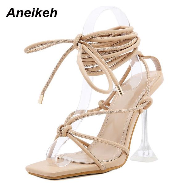 sandals aneikeh summer sweet high heels women shoes pu narrow band gladiator casual lace-up back strap apricot size 34-42 party, Black
sandals aneikeh summer sweet high heels women shoes pu narrow band gladiator casual lace-up back strap apricot size 34-42 party, Black