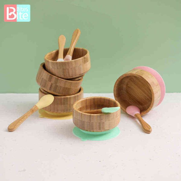 2pcs/set baby feeding tableware bamboo bowl silicone spoon waterproof suction set non-slip crockery baby dishes kitchenware g1210
2pcs/set baby feeding tableware bamboo bowl silicone spoon waterproof suction set non-slip crockery baby dishes kitchenware g1210