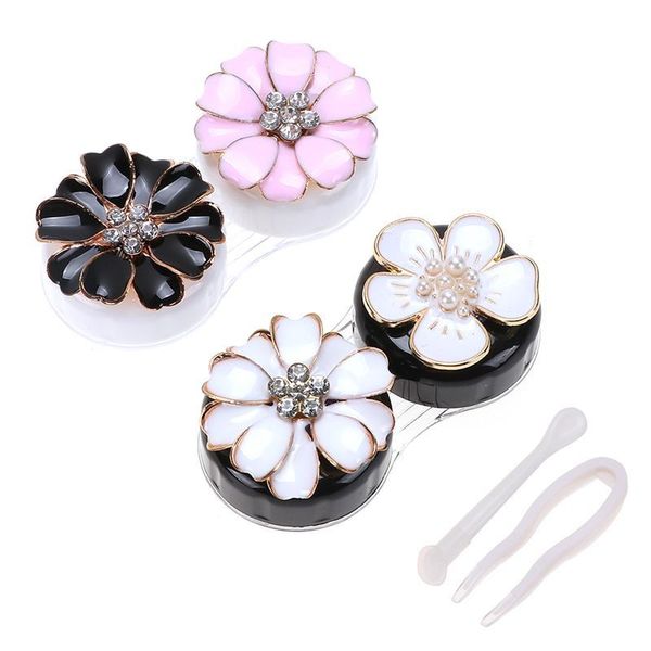 2 pairs in 1 set beautiful flower shape eye lense cases contact lens holder floral design storage box eye care container
2 pairs in 1 set beautiful flower shape eye lense cases contact lens holder floral design storage box eye care container