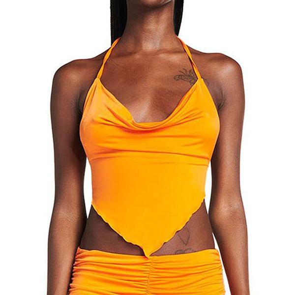 women's tanks & camis summer halter women crop vest sleeveless solid color gradient print self tie backless camisole clothes female la, White
women's tanks & camis summer halter women crop vest sleeveless solid color gradient print self tie backless camisole clothes female la, White