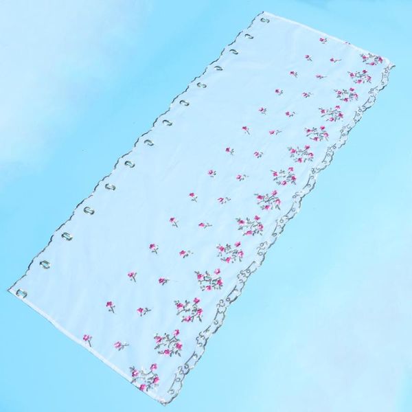 curtain & drapes 1 pc short pastoral embroidered lace window polyester light transmission half-curtain for home kitchen balcony -
curtain & drapes 1 pc short pastoral embroidered lace window polyester light transmission half-curtain for home kitchen balcony -