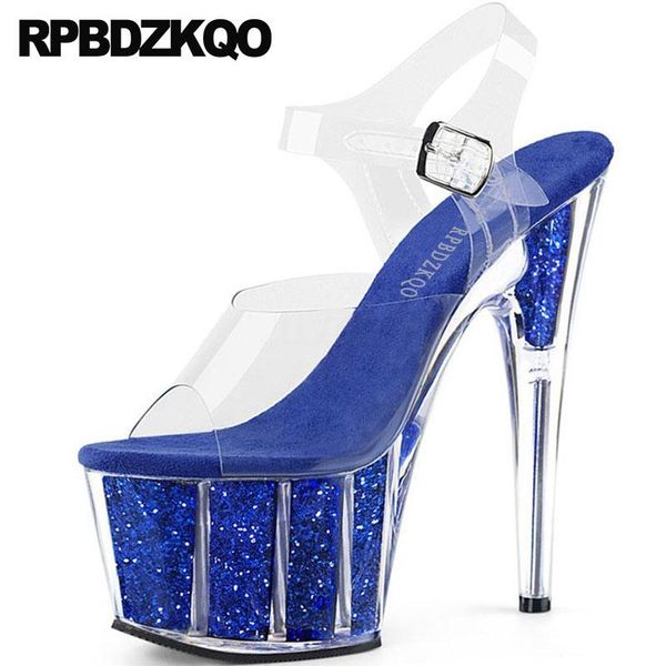 dress shoes women glitter sandals bridal stiletto wedding plus size 11 clear strap heels perspex sequin glass pumps high blue platform, Black
dress shoes women glitter sandals bridal stiletto wedding plus size 11 clear strap heels perspex sequin glass pumps high blue platform, Black