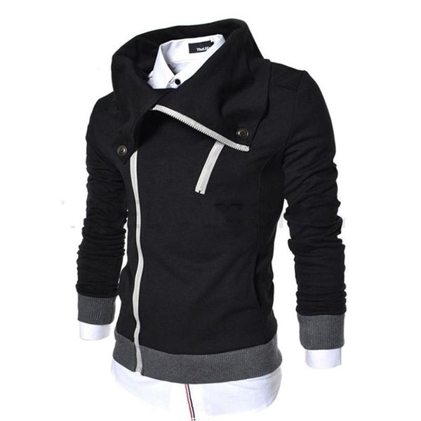 men's hoodies & sweatshirts zogaa mens spring autumn fashion long sleeve solid color male high street casual turn down collar zipper ja, Black
men's hoodies & sweatshirts zogaa mens spring autumn fashion long sleeve solid color male high street casual turn down collar zipper ja, Black