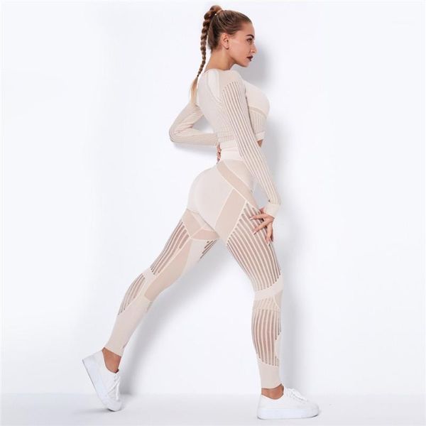 yoga outfit hollow out seamless set sport outfits women black two 2 piece crop bra leggings workout gym suit fitness sets
yoga outfit hollow out seamless set sport outfits women black two 2 piece crop bra leggings workout gym suit fitness sets