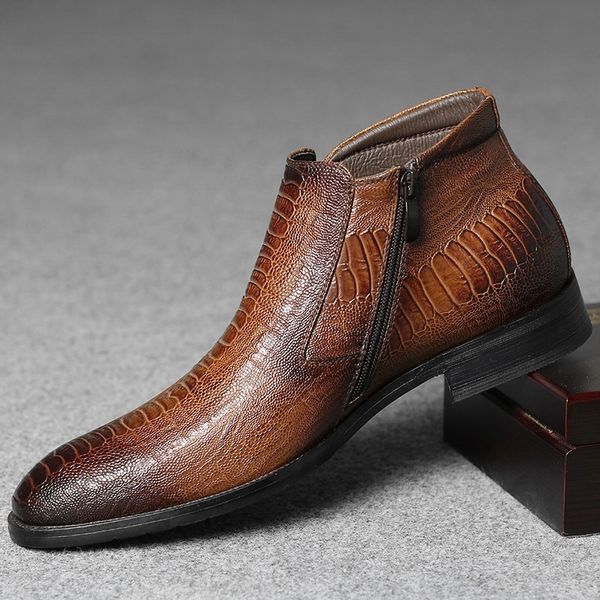 4046 boots men comfortable brand fashion ankle boots 2021 leather boots #kd5286c3dress shoes, Black
4046 boots men comfortable brand fashion ankle boots 2021 leather boots #kd5286c3dress shoes, Black