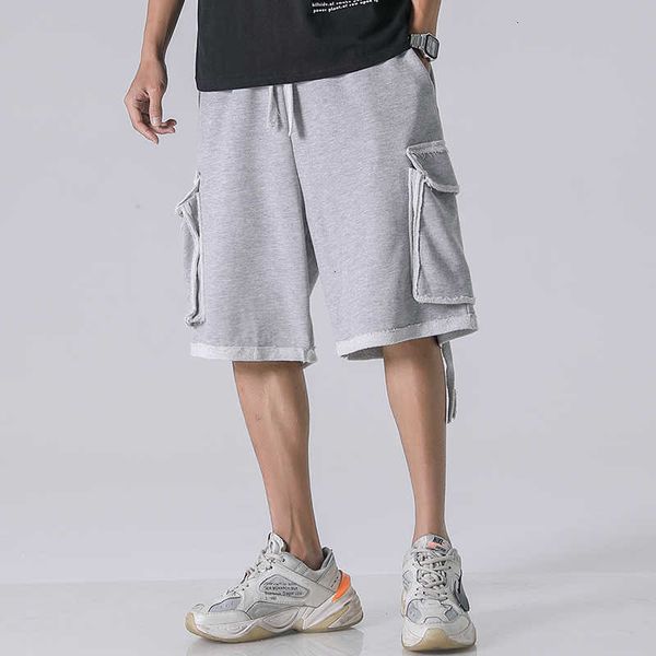 men's shorts cotton big pocket fashion men cargo solid color casual jogger hip hop loose male oinc zd6g, White;black
men's shorts cotton big pocket fashion men cargo solid color casual jogger hip hop loose male oinc zd6g, White;black