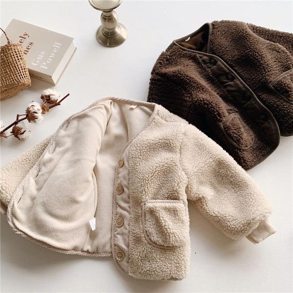 jackets 2022 fall winter korean kids boys clothes for girls cardigan granular velvet loose lamb warm children jacket coat, Blue;gray
jackets 2022 fall winter korean kids boys clothes for girls cardigan granular velvet loose lamb warm children jacket coat, Blue;gray