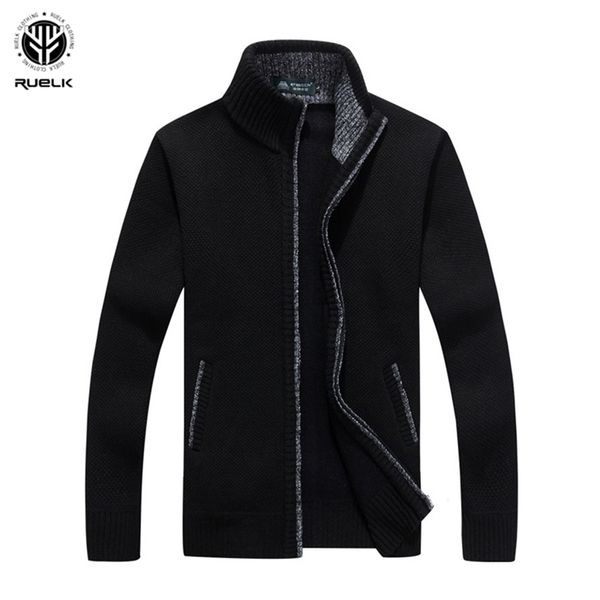 ruelk winter thick men's knitted sweater coat off long sleeve cardigan fleece full zip male causal plus size clothing men 210909, White;black
ruelk winter thick men's knitted sweater coat off long sleeve cardigan fleece full zip male causal plus size clothing men 210909, White;black
