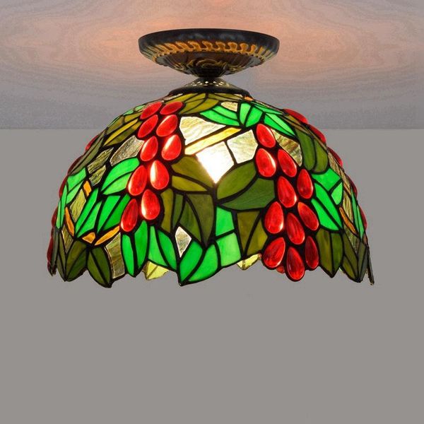 ceiling lights 30cm european countryside grape tiffany multi-color glass dining room bedroom aisle corridor bathroom green color lamp
ceiling lights 30cm european countryside grape tiffany multi-color glass dining room bedroom aisle corridor bathroom green color lamp