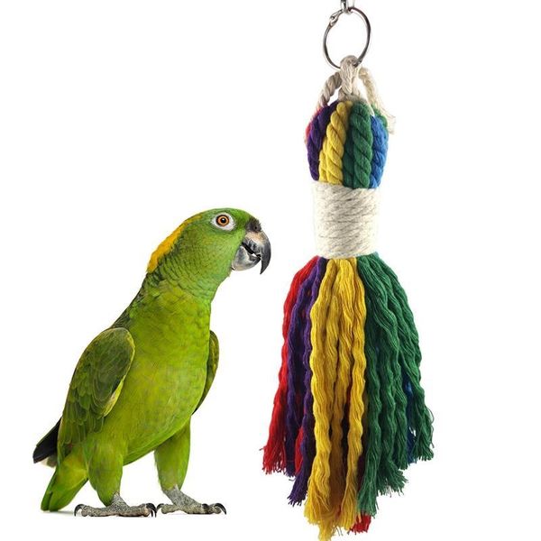 other bird supplies chew toy funny pet interactive parrot cotton rope bite resistant parakeet tearing cage hanging accessories
other bird supplies chew toy funny pet interactive parrot cotton rope bite resistant parakeet tearing cage hanging accessories