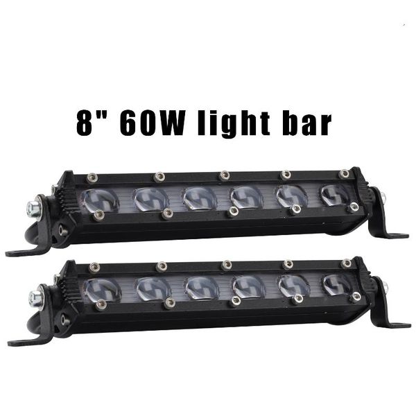 car headlights 8inch 60w waterproof ip68 led work light bar for offroad 4x4 4wd atv suv spot beam driving fog lamp lights accessries
car headlights 8inch 60w waterproof ip68 led work light bar for offroad 4x4 4wd atv suv spot beam driving fog lamp lights accessries