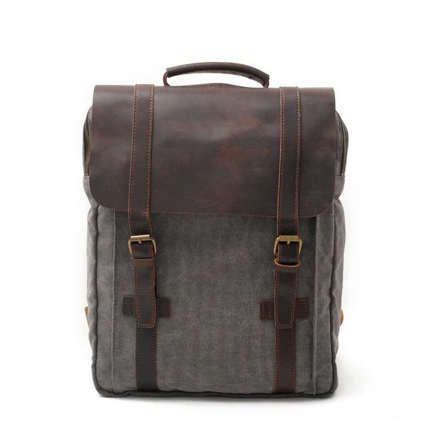 backpack retro canvas men's casual accommodation large capacity travel bag computer
backpack retro canvas men's casual accommodation large capacity travel bag computer