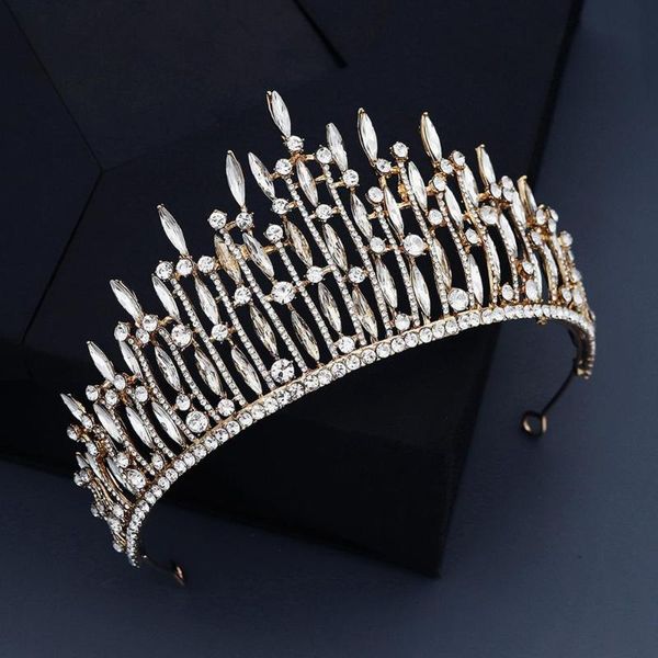 okily fashion bride wedding decorations accessories for women's crystal queen crown headband tiaras bridal jewellery in hair, Golden;silver
okily fashion bride wedding decorations accessories for women's crystal queen crown headband tiaras bridal jewellery in hair, Golden;silver