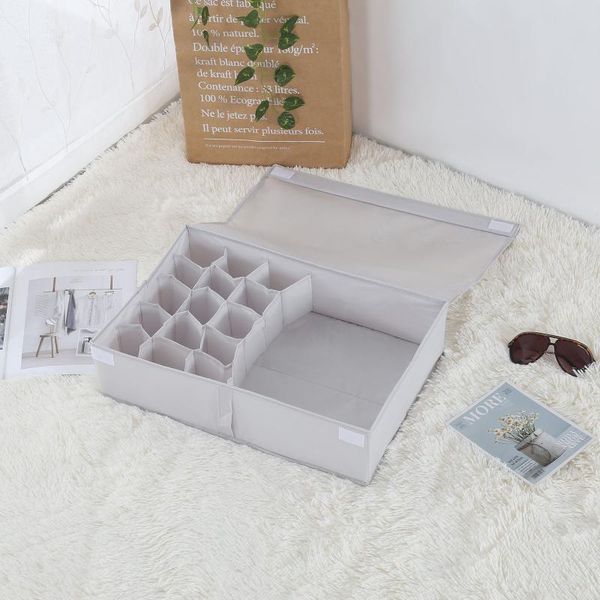 1/13/16 grids foldable organizer washable storage box for underwear drawer organizer closet storage socks ties lingerie box
1/13/16 grids foldable organizer washable storage box for underwear drawer organizer closet storage socks ties lingerie box