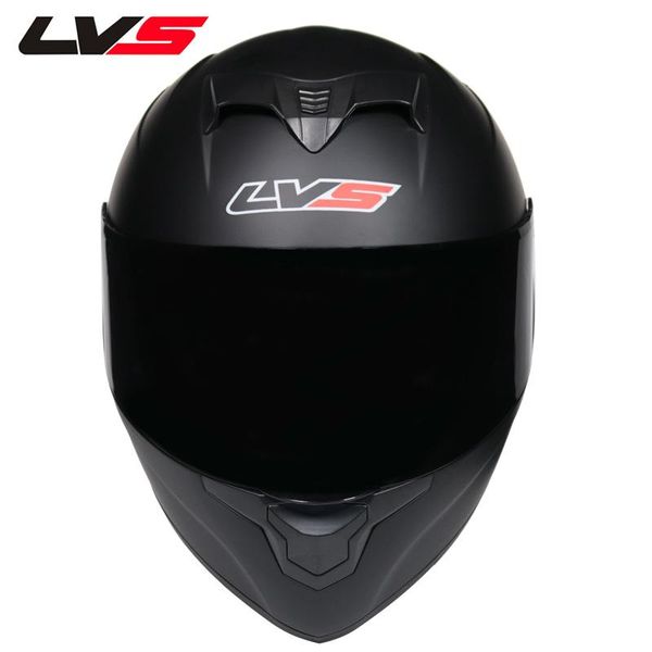 motorcycle helmets matte black lvs full face racing helmet dual lens sun visor cascos para moto fast riding safety dot approved