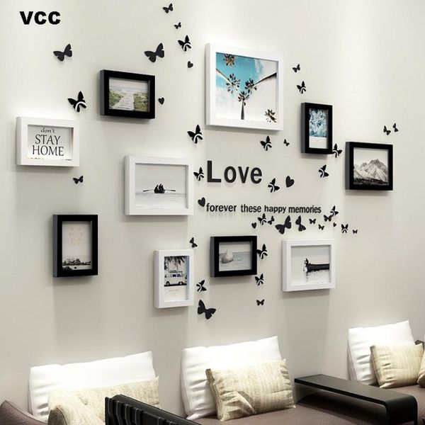 10pcs wall p frame with butterfly stickers frame pictures frames for hanging wall p decor
10pcs wall p frame with butterfly stickers frame pictures frames for hanging wall p decor