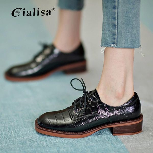 cialisa new design shoes women shoes casual women 2021 new genuine leather lace up round toe, Black 
cialisa new design shoes women shoes casual women 2021 new genuine leather lace up round toe, Black