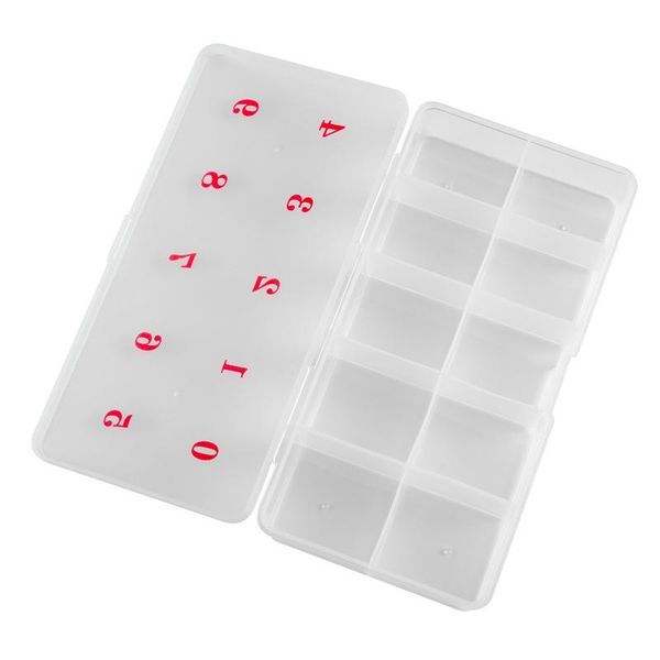 nail art equipment 9 grids storage box empty hole tips plastic case rhinestones crystal organizer container, Silver
nail art equipment 9 grids storage box empty hole tips plastic case rhinestones crystal organizer container, Silver