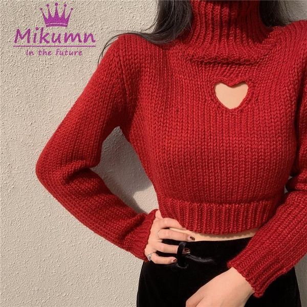 women's sweaters harajuku turtleneck sweater autumn winter 2021 hollow out love slim knitting cropped, White;black
women's sweaters harajuku turtleneck sweater autumn winter 2021 hollow out love slim knitting cropped, White;black