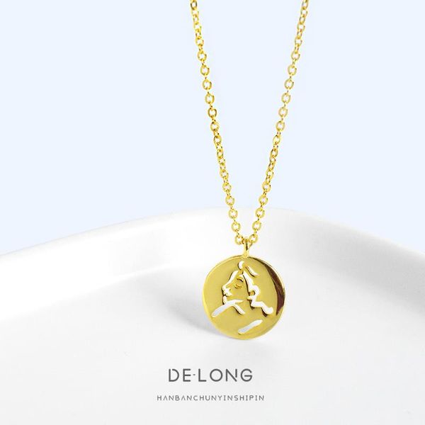 chains necklace for women 925 sterling silver luxury niche jewelry abstract face hipster round card portrait clavicle chain
chains necklace for women 925 sterling silver luxury niche jewelry abstract face hipster round card portrait clavicle chain