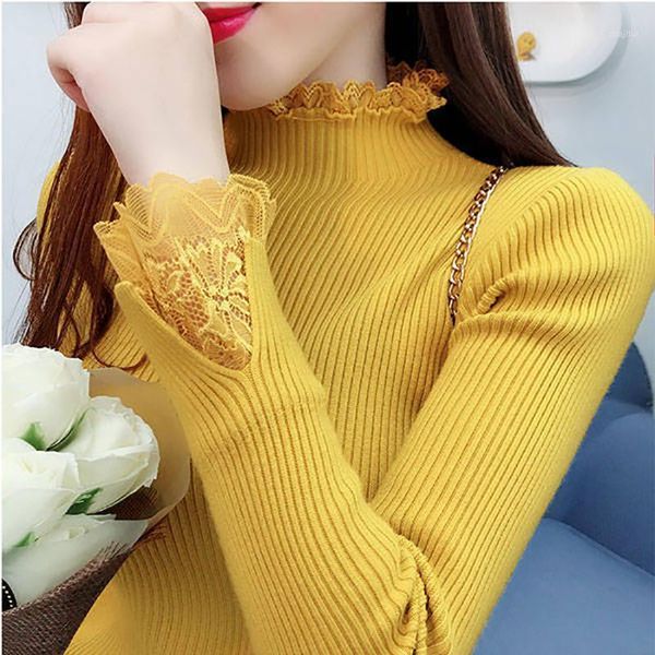 women's sweaters women spring autumn style lace knitted sweater pullovers lady casual solid color turtleneck zz1016, White;black
women's sweaters women spring autumn style lace knitted sweater pullovers lady casual solid color turtleneck zz1016, White;black