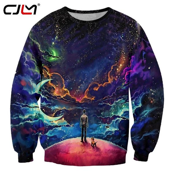 men's hoodies & sweatshirts cjlm fashion man sweatshirt 3d starry sky funny streetwear mens pullover whole body printing oversized 5xl, Black
men's hoodies & sweatshirts cjlm fashion man sweatshirt 3d starry sky funny streetwear mens pullover whole body printing oversized 5xl, Black