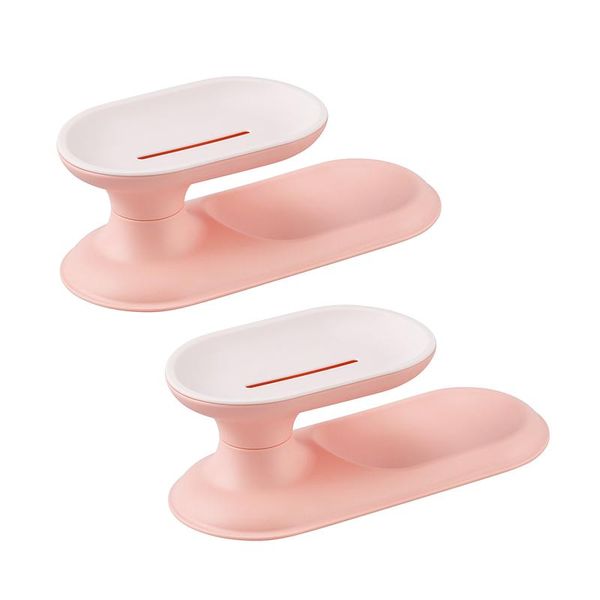 soap dishes 2pcs durable dormitory double layer 360 degree rotation pp holder detachable drain home standing for bathroom el
soap dishes 2pcs durable dormitory double layer 360 degree rotation pp holder detachable drain home standing for bathroom el