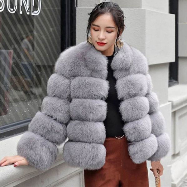2021 new fashion faux fox female short o-neck winter jacket wholesale women's fur coat 4utn, Black
2021 new fashion faux fox female short o-neck winter jacket wholesale women's fur coat 4utn, Black