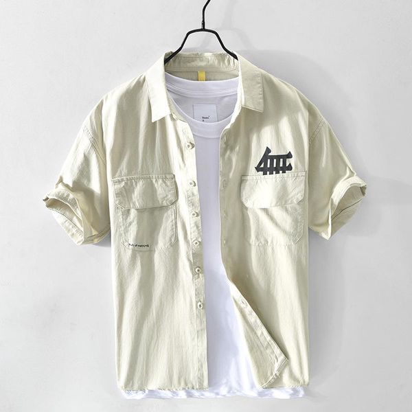 men's casual shirts 152 japanese shirt for men summer simple cotton pocket single-breasted short-sleeved student youth coats to, White;black
men's casual shirts 152 japanese shirt for men summer simple cotton pocket single-breasted short-sleeved student youth coats to, White;black