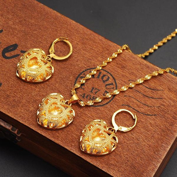 earrings & necklace gold dubai africapng jewellery set love heart pendant necklaces papua guinea wedding bridal party women girls gifts, Silver
earrings & necklace gold dubai africapng jewellery set love heart pendant necklaces papua guinea wedding bridal party women girls gifts, Silver