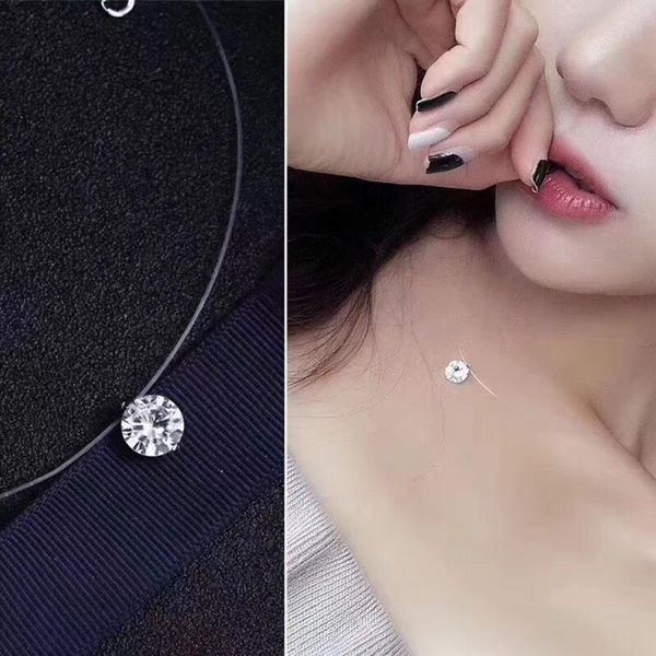 pendant necklaces choker s925 sliver fashion holiday seaside resort beach jewelry crystal water drop necklace.crystal fish line, Silver
pendant necklaces choker s925 sliver fashion holiday seaside resort beach jewelry crystal water drop necklace.crystal fish line, Silver