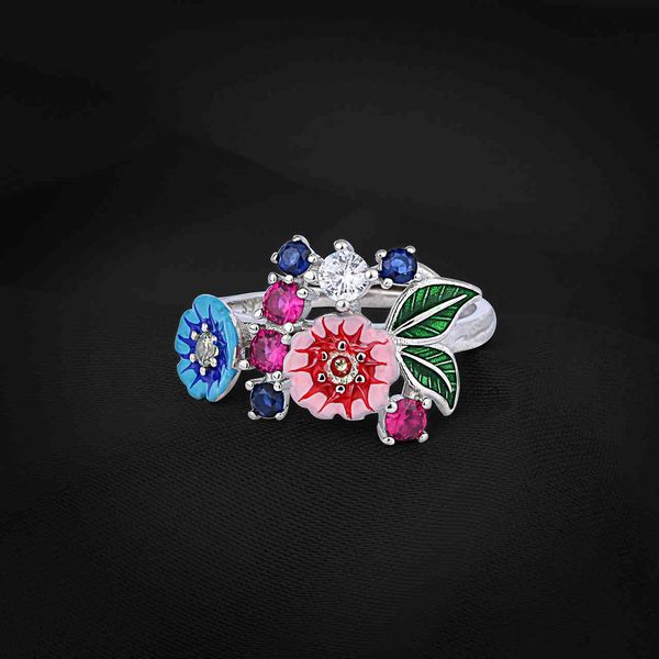 ring ins fashion minority personality index finger female s925 sterling silver versatile net red flower
ring ins fashion minority personality index finger female s925 sterling silver versatile net red flower