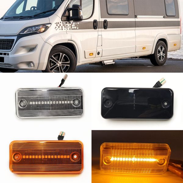 2pcs dynamic flowing led side marker light for iveco fiat ducato citroen relay peugeot boxer renault volvo man
2pcs dynamic flowing led side marker light for iveco fiat ducato citroen relay peugeot boxer renault volvo man