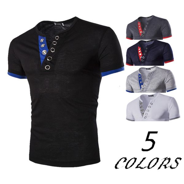 2021 new summer fashion patchwork shirt men v-neck short sleeve tshirt popular slim fit t-shirt casual streetwear t shirts skxc, White;black
2021 new summer fashion patchwork shirt men v-neck short sleeve tshirt popular slim fit t-shirt casual streetwear t shirts skxc, White;black