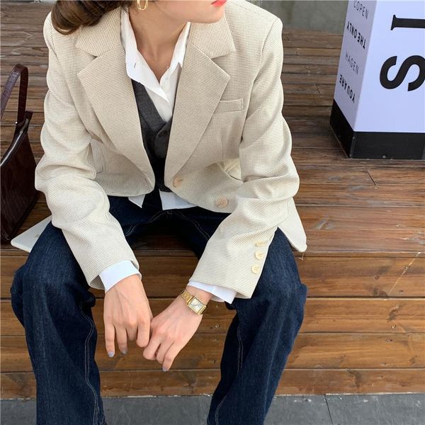 2021 new nova primavera mulheres blazer jaqueta casual trabalho terno casaco senhora do escritrio moda bolsos de manga longa magro blazers f, White;black
2021 new nova primavera mulheres blazer jaqueta casual trabalho terno casaco senhora do escritrio moda bolsos de manga longa magro blazers f, White;black