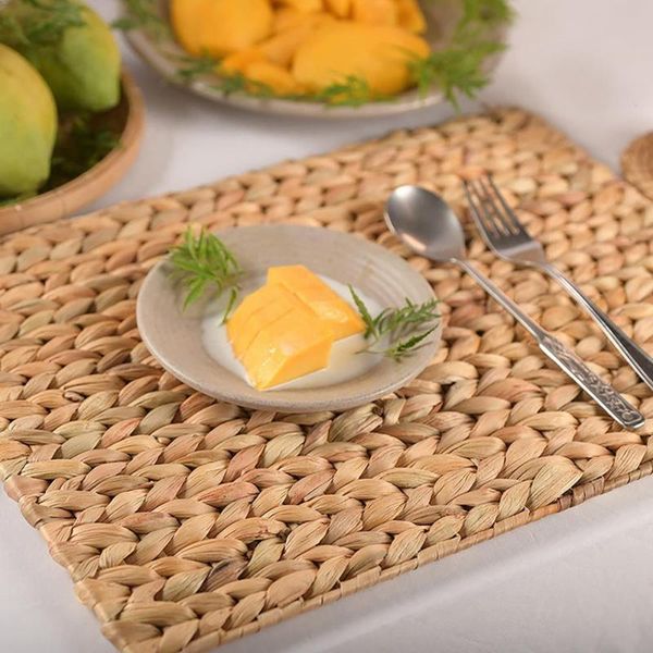 mats & pads table mat heat-resistant exquisite workmanship rectangle shape vintage braided design tableware for home
mats & pads table mat heat-resistant exquisite workmanship rectangle shape vintage braided design tableware for home