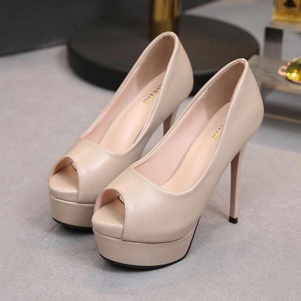 dress shoes 2021 women peep toe 14cm high heels pumps 4.5cm platform stripper valentine scarpins prom stiletto red bottom fetish, Black
dress shoes 2021 women peep toe 14cm high heels pumps 4.5cm platform stripper valentine scarpins prom stiletto red bottom fetish, Black
