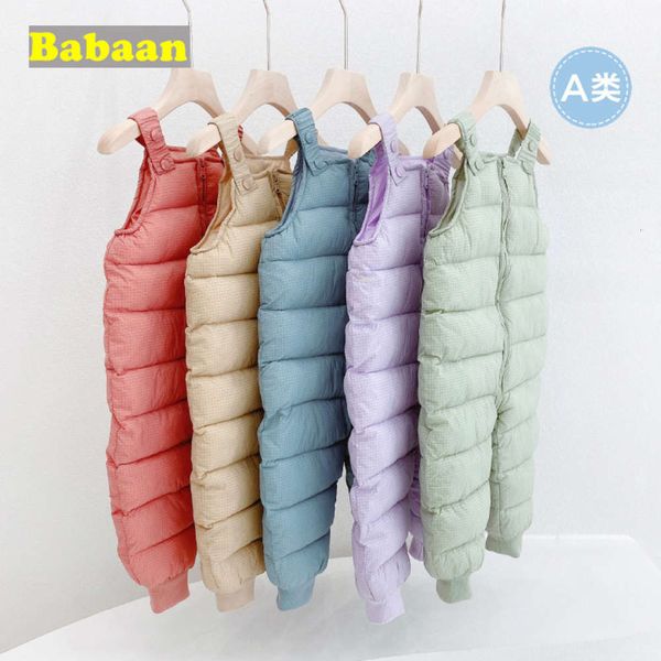suspenders autumn and boy's children's warm down cotton trousers baby's winter clothes, Blue
suspenders autumn and boy's children's warm down cotton trousers baby's winter clothes, Blue