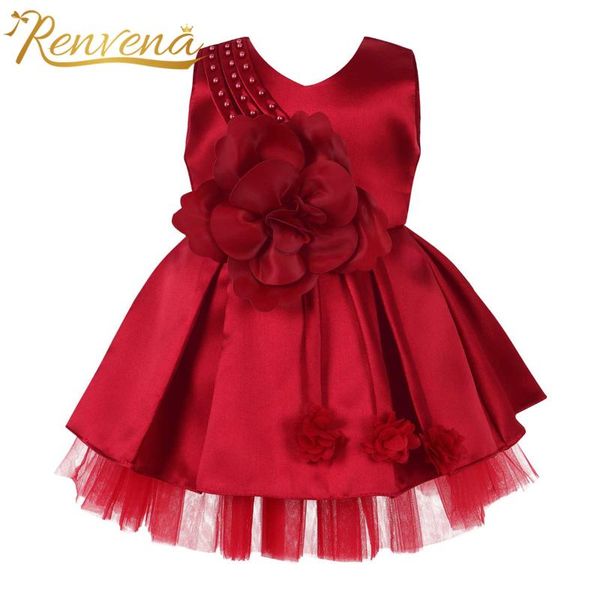 girl's dresses born baby girls christening dress toddlers flower shower birthday infants baptism princess, Red;yellow
girl's dresses born baby girls christening dress toddlers flower shower birthday infants baptism princess, Red;yellow