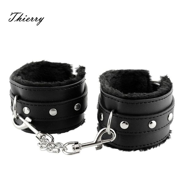 thierry new pu leather handcuffs restraints bondage toys for couples gamesflirting tool wrist and ankle restraints
thierry new pu leather handcuffs restraints bondage toys for couples gamesflirting tool wrist and ankle restraints