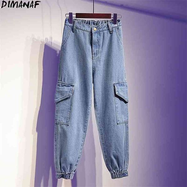 plus size women jeans denim harem pants female elastic cargo pockets solid japanese spliced large oversize 210531, Blue
plus size women jeans denim harem pants female elastic cargo pockets solid japanese spliced large oversize 210531, Blue
