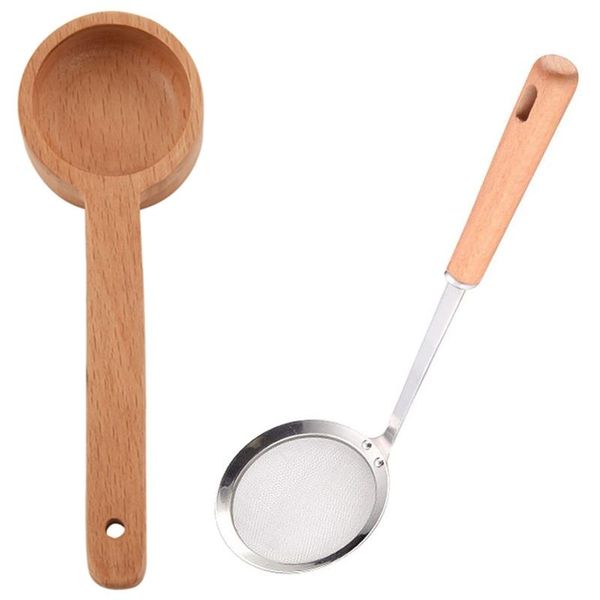 spoons long handle wooden spoon wood tableware kitchen soup with oil filter spoon, fine mesh
spoons long handle wooden spoon wood tableware kitchen soup with oil filter spoon, fine mesh