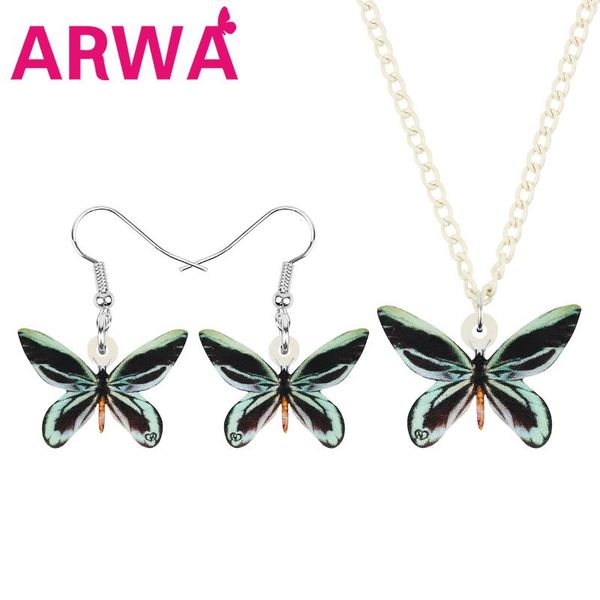 earrings & necklace arwa acrylic queen alexandra's birdwing butterfly jewelry sets insect animal for women girl wedding decoration, Silver
earrings & necklace arwa acrylic queen alexandra's birdwing butterfly jewelry sets insect animal for women girl wedding decoration, Silver