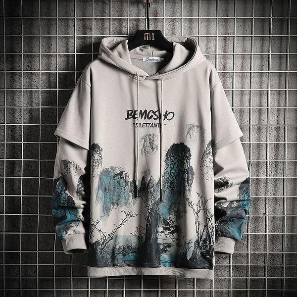 2021 new mountain knitted jumper hoodie streetwear mens hip hop harajuku pullover hoodies fashion patchwork outwear male tk1c, Black
2021 new mountain knitted jumper hoodie streetwear mens hip hop harajuku pullover hoodies fashion patchwork outwear male tk1c, Black